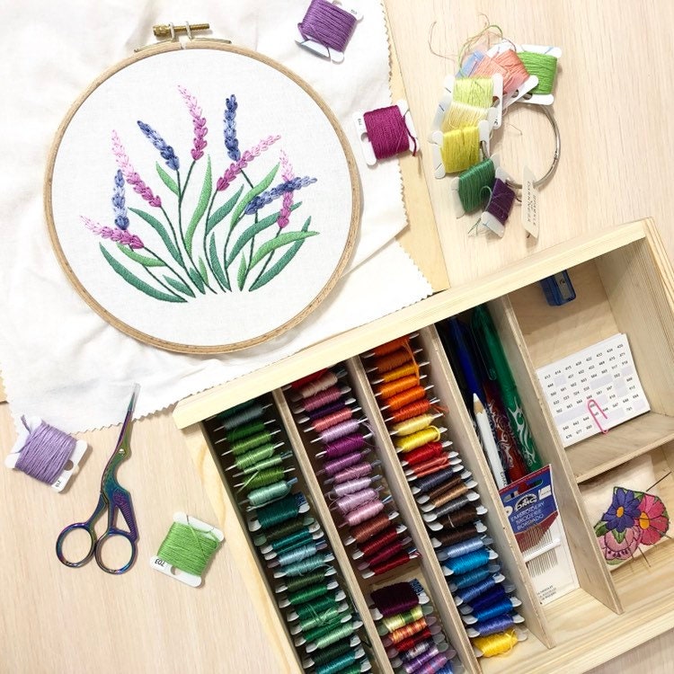 Lavender - Hand Embroidery Pattern