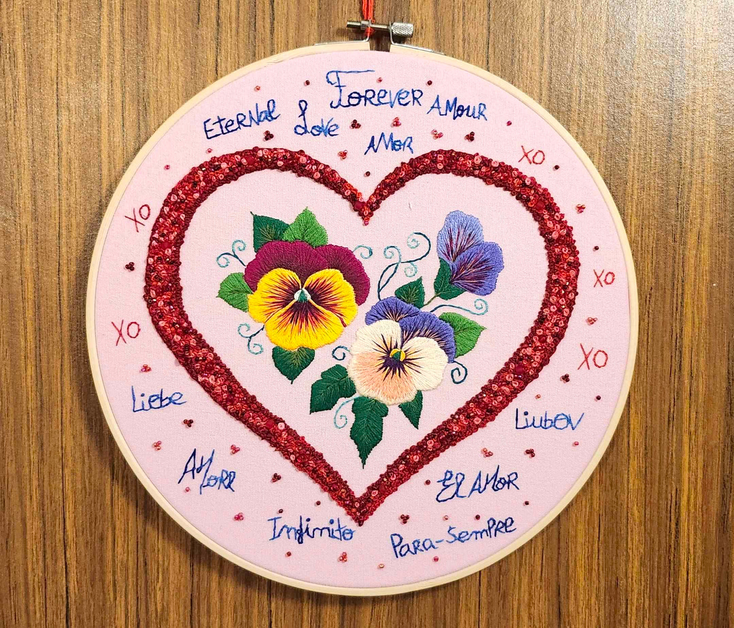 FLORAL VALENTINES 💖 3 Valentine's Day Hand Embroidery Patterns