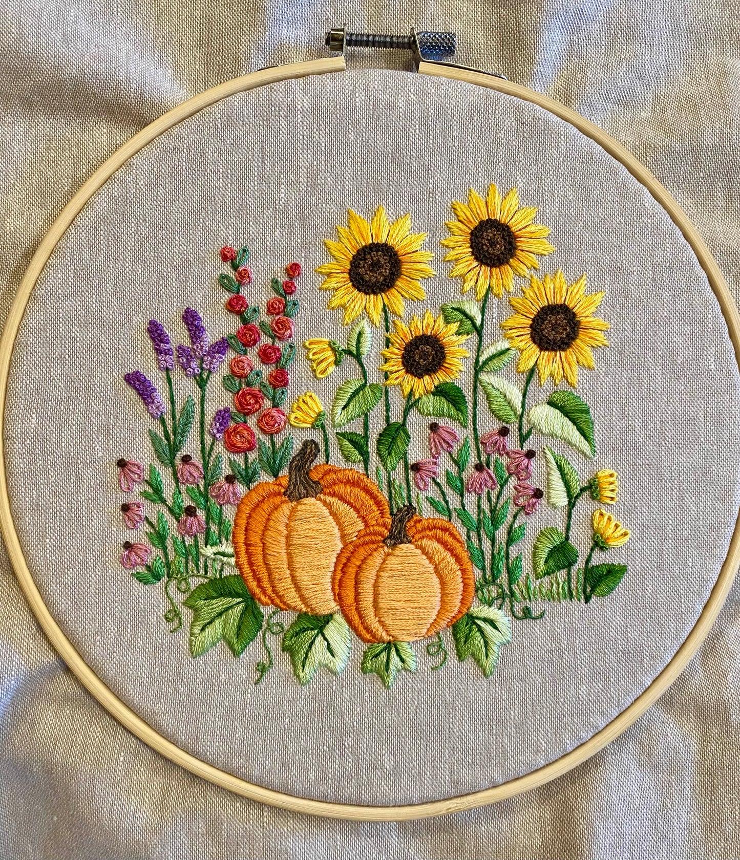 Vegetable Garden - Hand Embroidery Pattern + Video Course