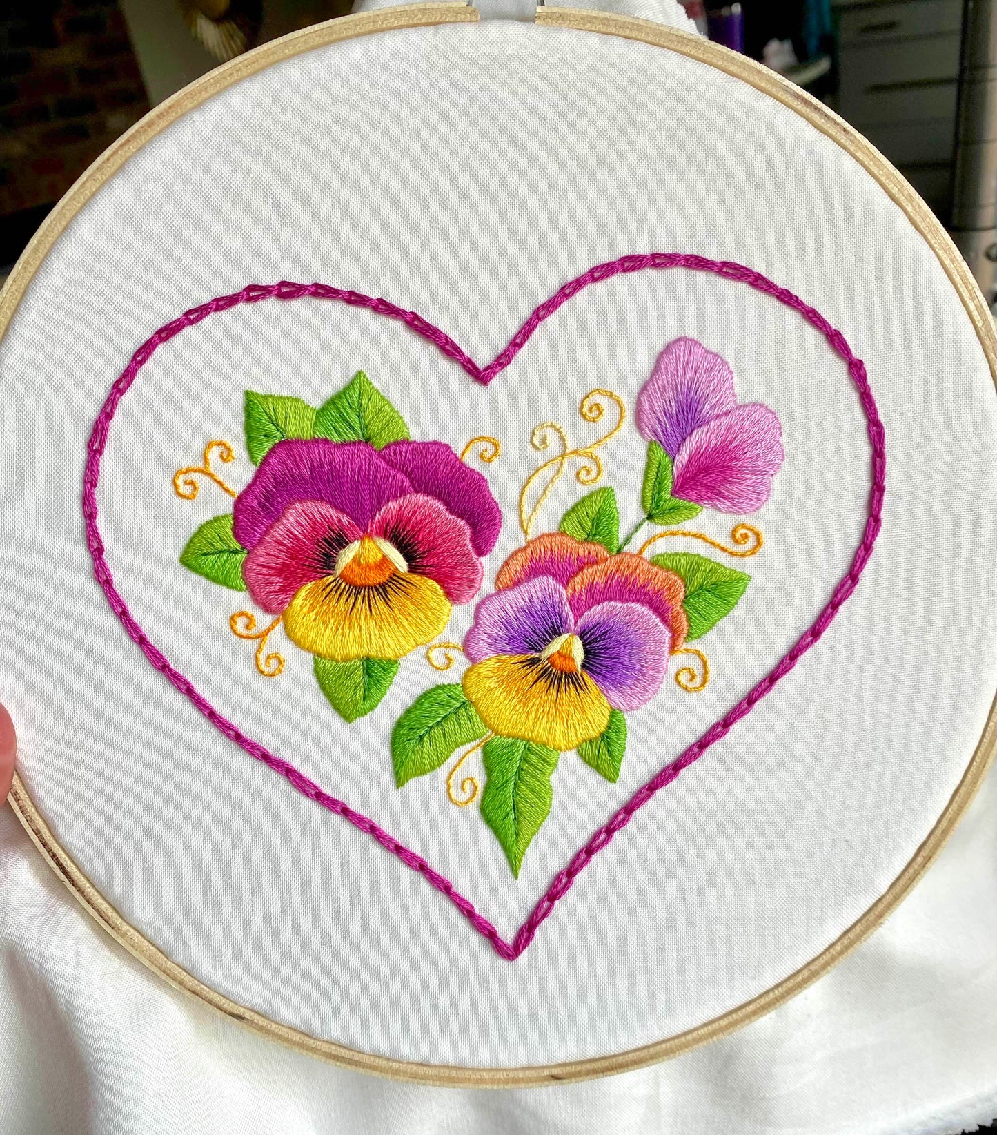 FLORAL VALENTINES 💖 3 Valentine's Day Hand Embroidery Patterns