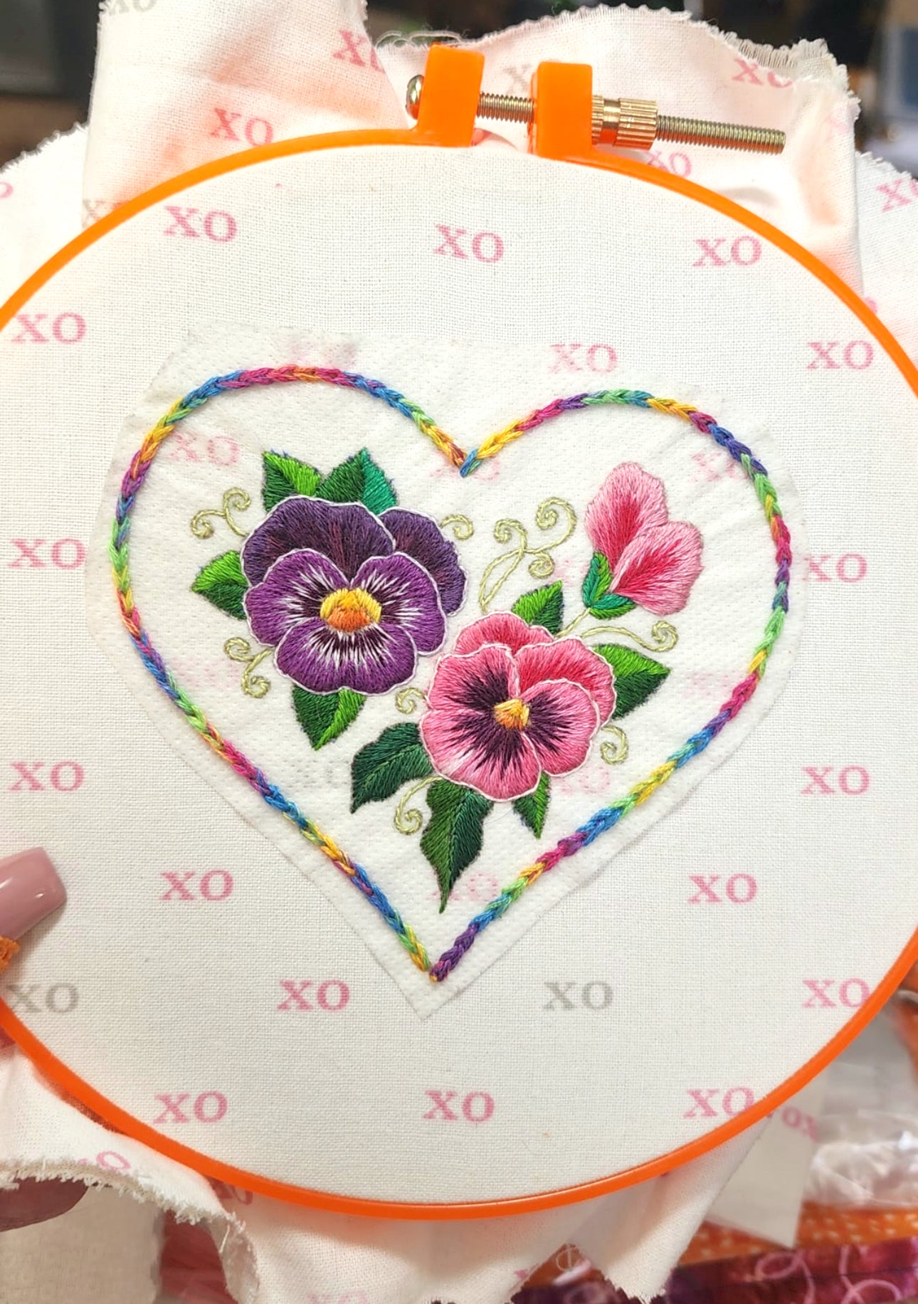 FLORAL VALENTINES 💖 3 Valentine's Day Hand Embroidery Patterns