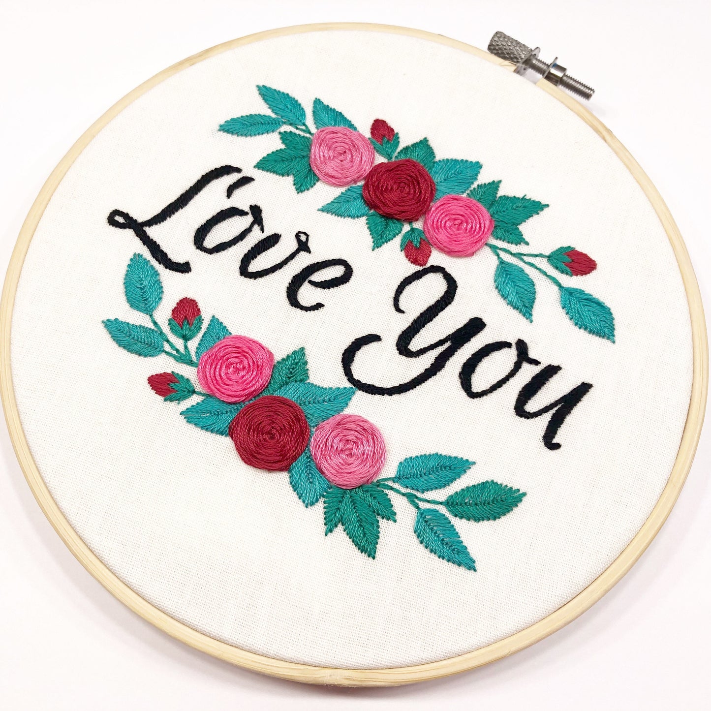 Love You - Hand Embroidery Pattern