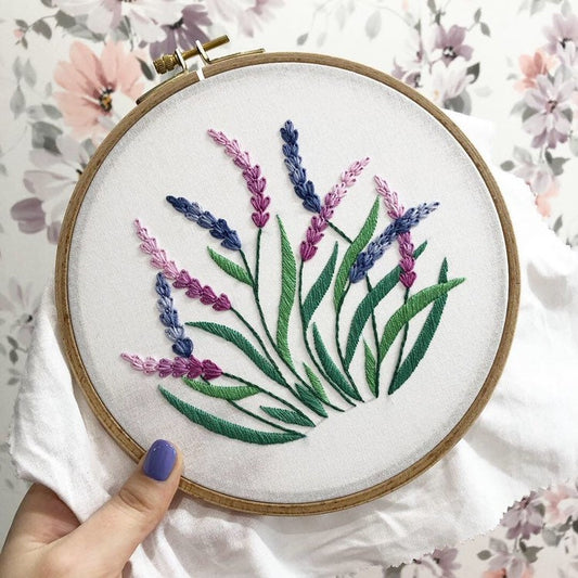 Lavender - Hand Embroidery Pattern