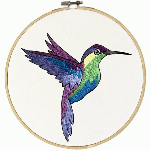 Hummingbird - Hand Embroidery Pattern