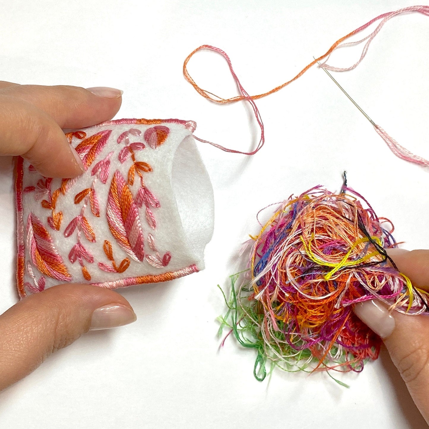 Pincushion Hand Embroidery Pattern