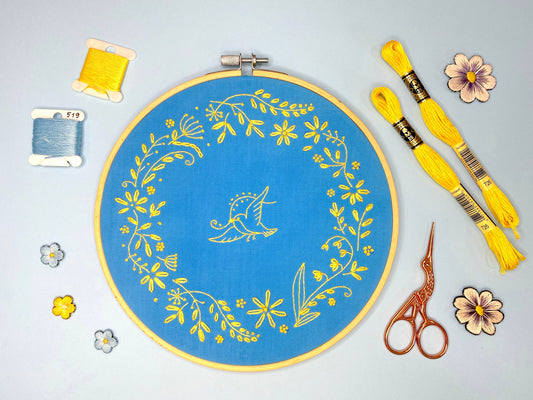 Gove of Peace Hand Embroidery Pattern