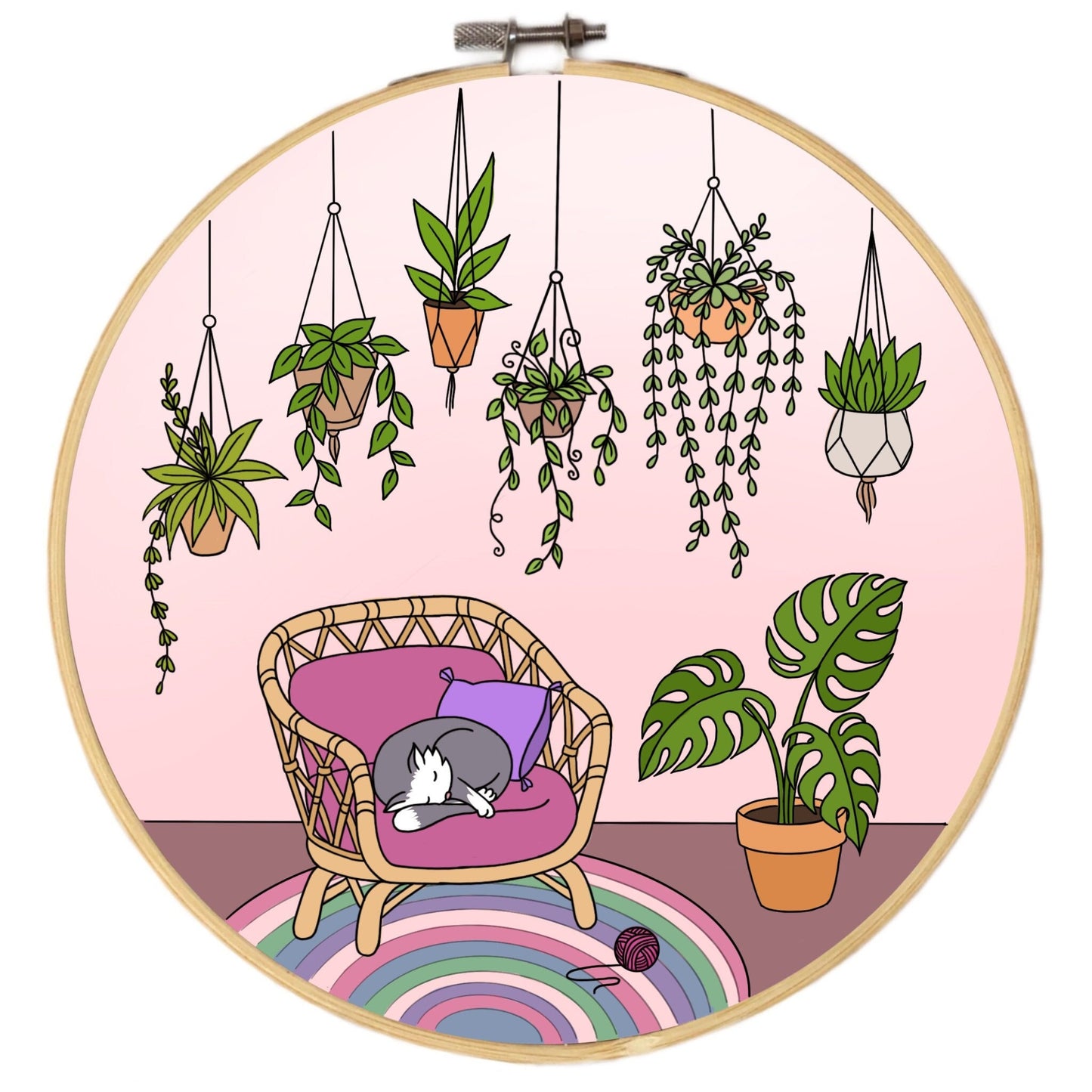 Cozy Corner - Hand Embroidery Pattern