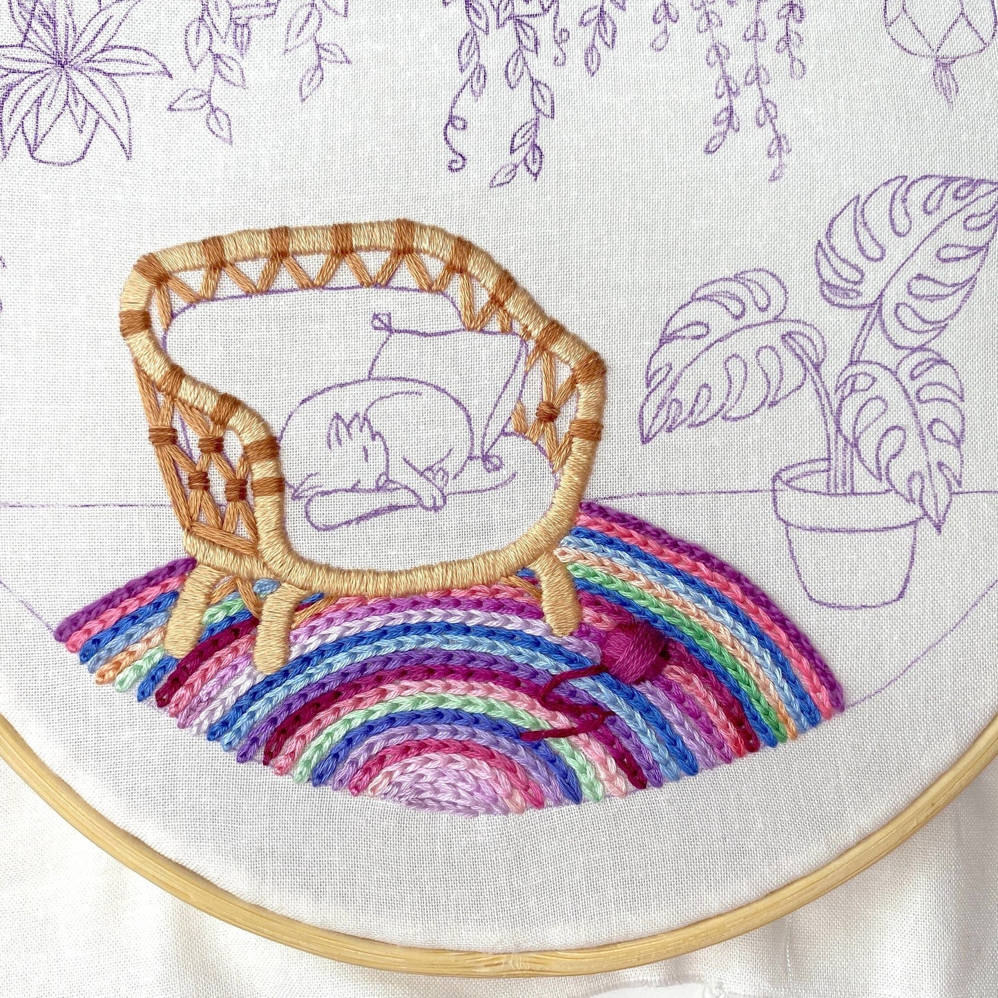 Cozy Corner - Hand Embroidery Pattern