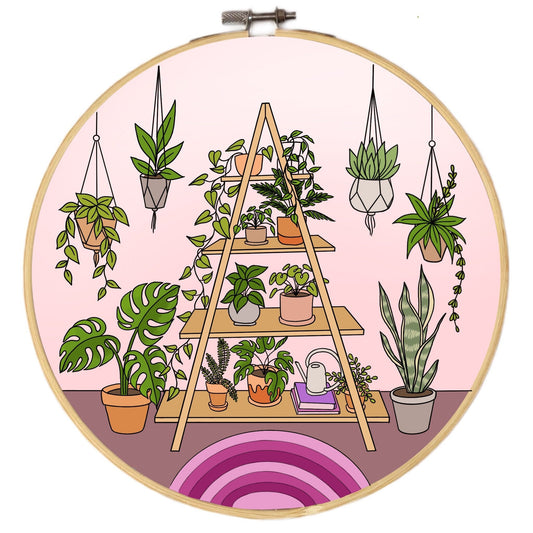 Winter Garden - Hand Embroidery Pattern