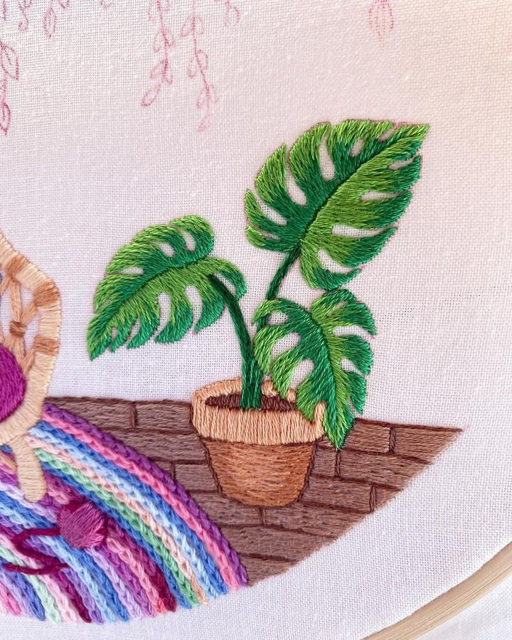 Cozy Corner - Hand Embroidery Pattern